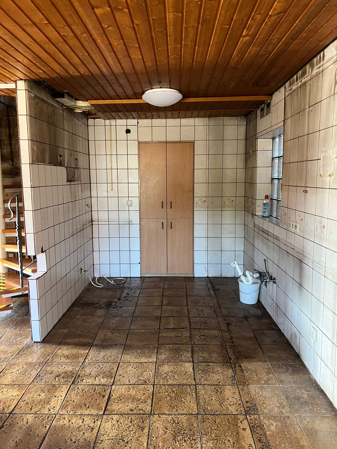 Küche nach der Entrümpelung